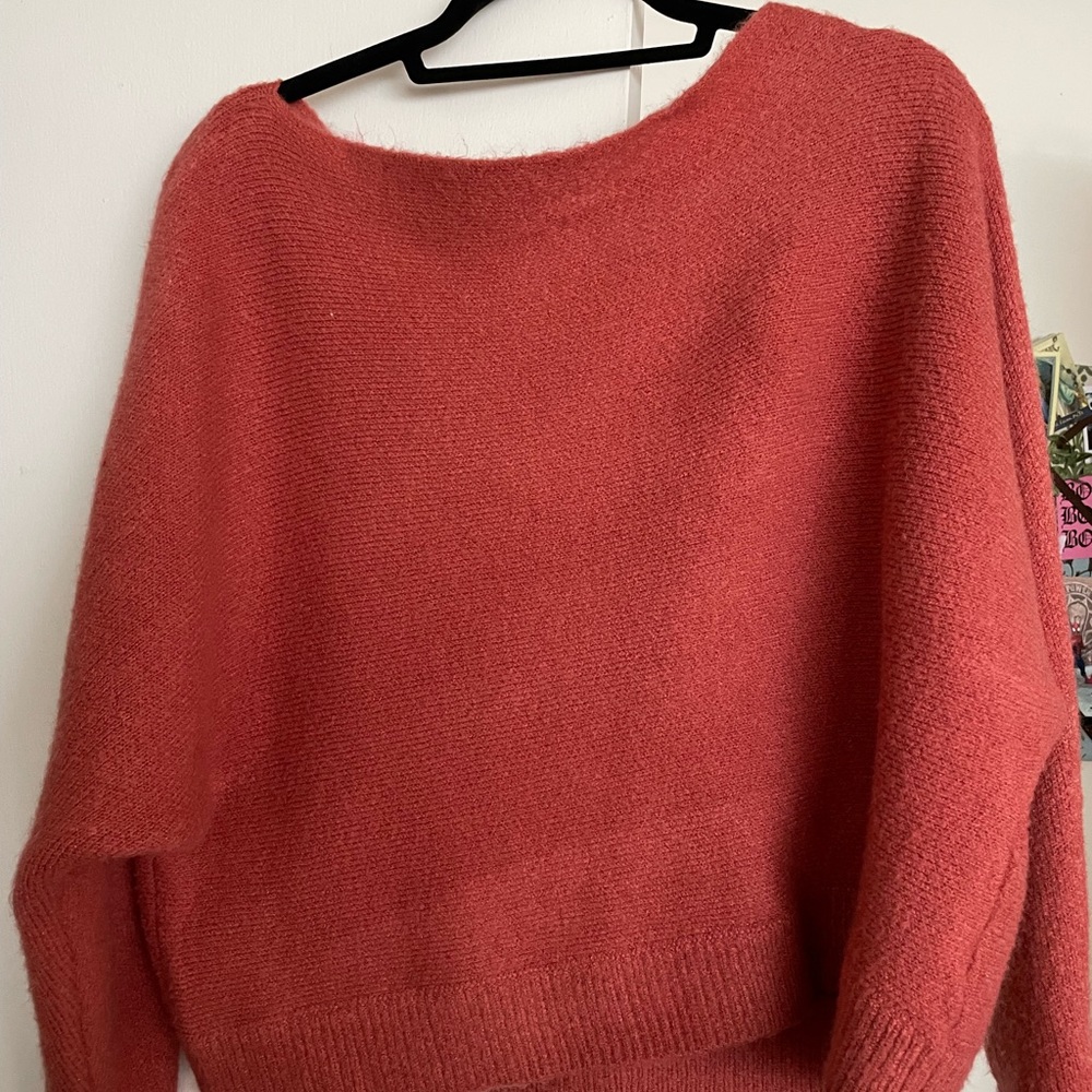 Forever 21 Cropped off the shoulder sweater